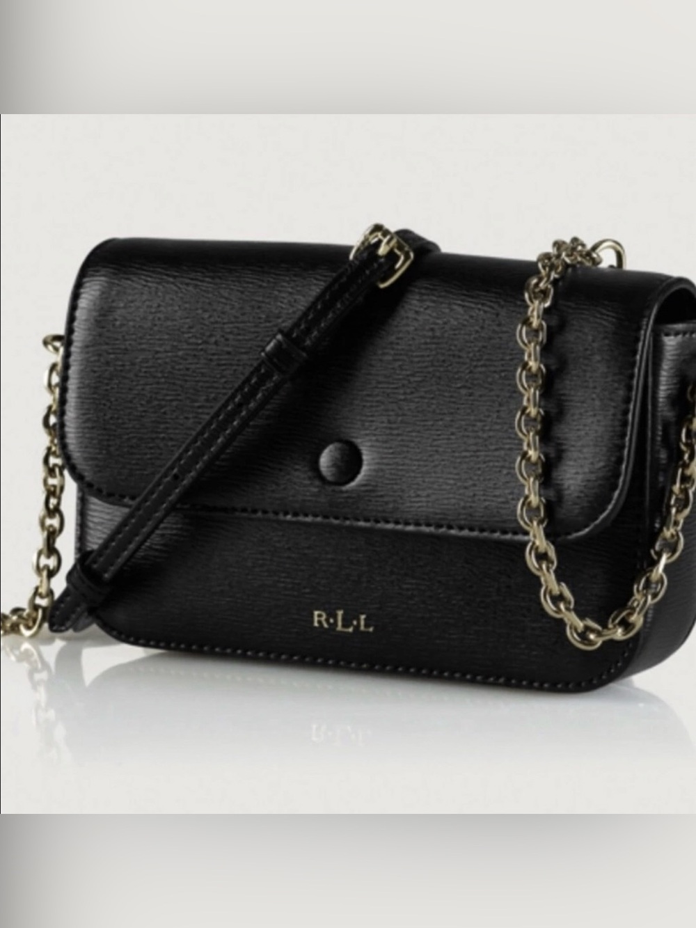 🩷 RALPH LAUREN Black Newbury
Tech Mini Crossbody🩷
